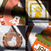 2026 Letterpress Kitty Calendar
