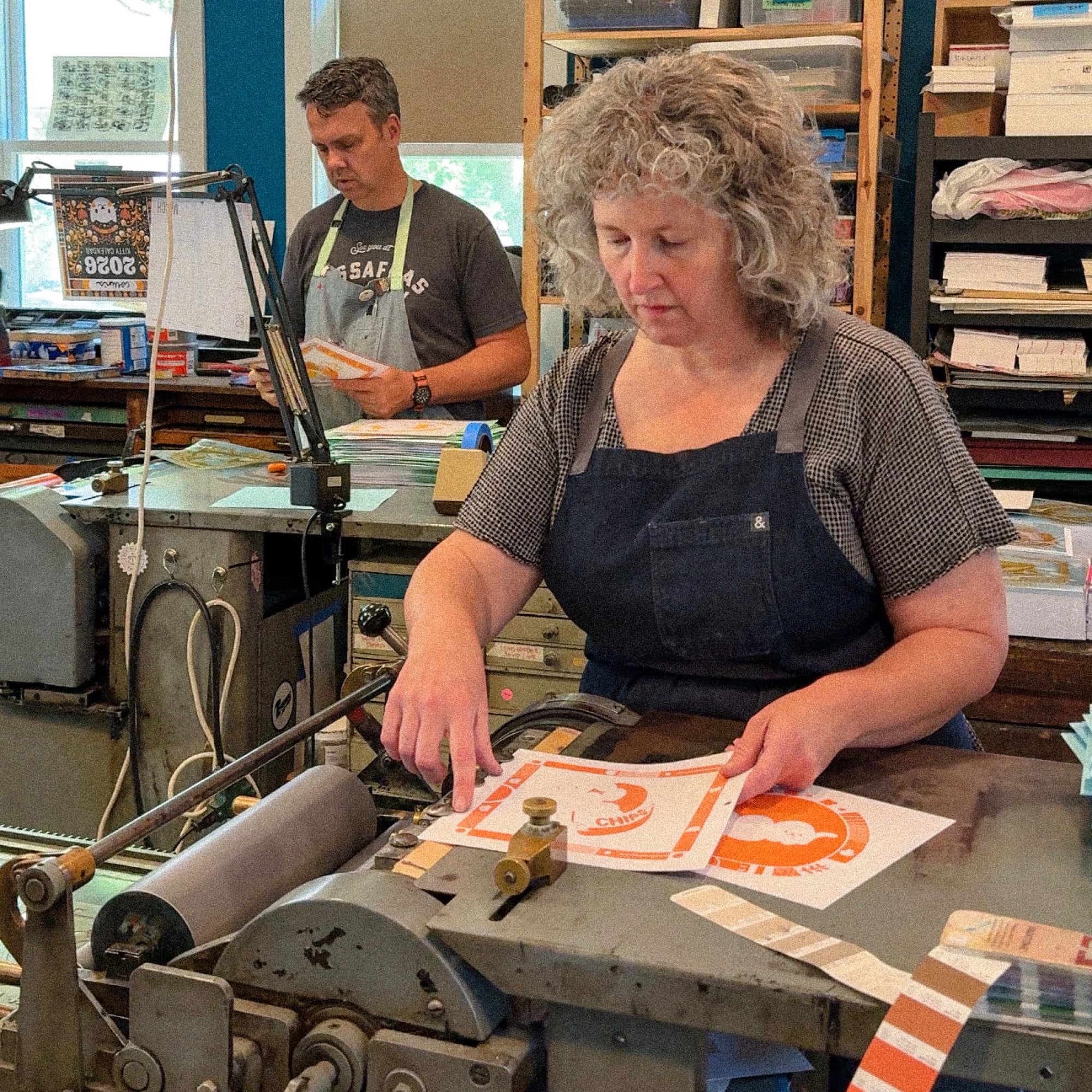 2026 Letterpress Kitty Calendar