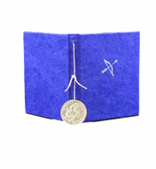 Tiny Book , handmade with letterpress cover
