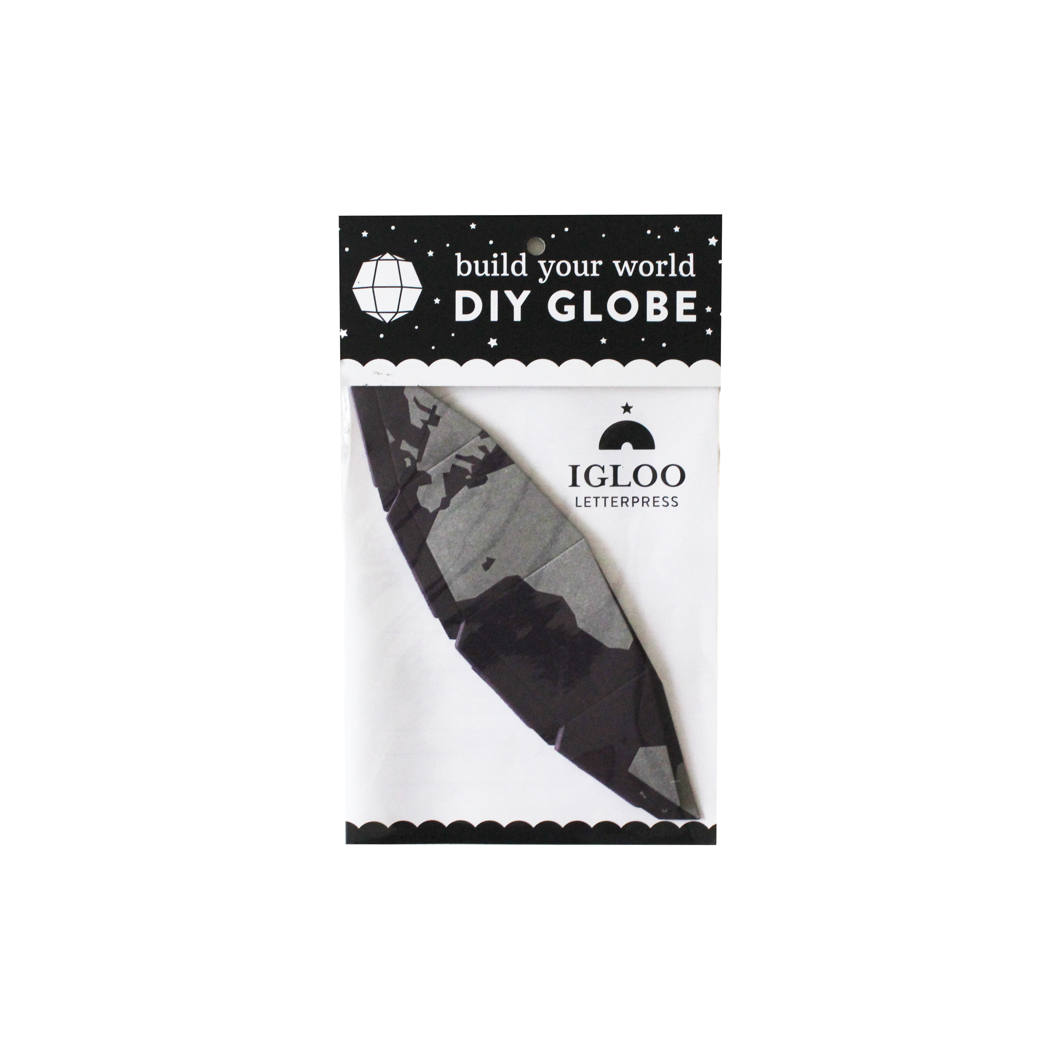 DIY Letterpress Globe Kit - Small