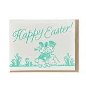 Happy Easter Letterpress Card