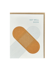 Get Well Soon Letterpress Card