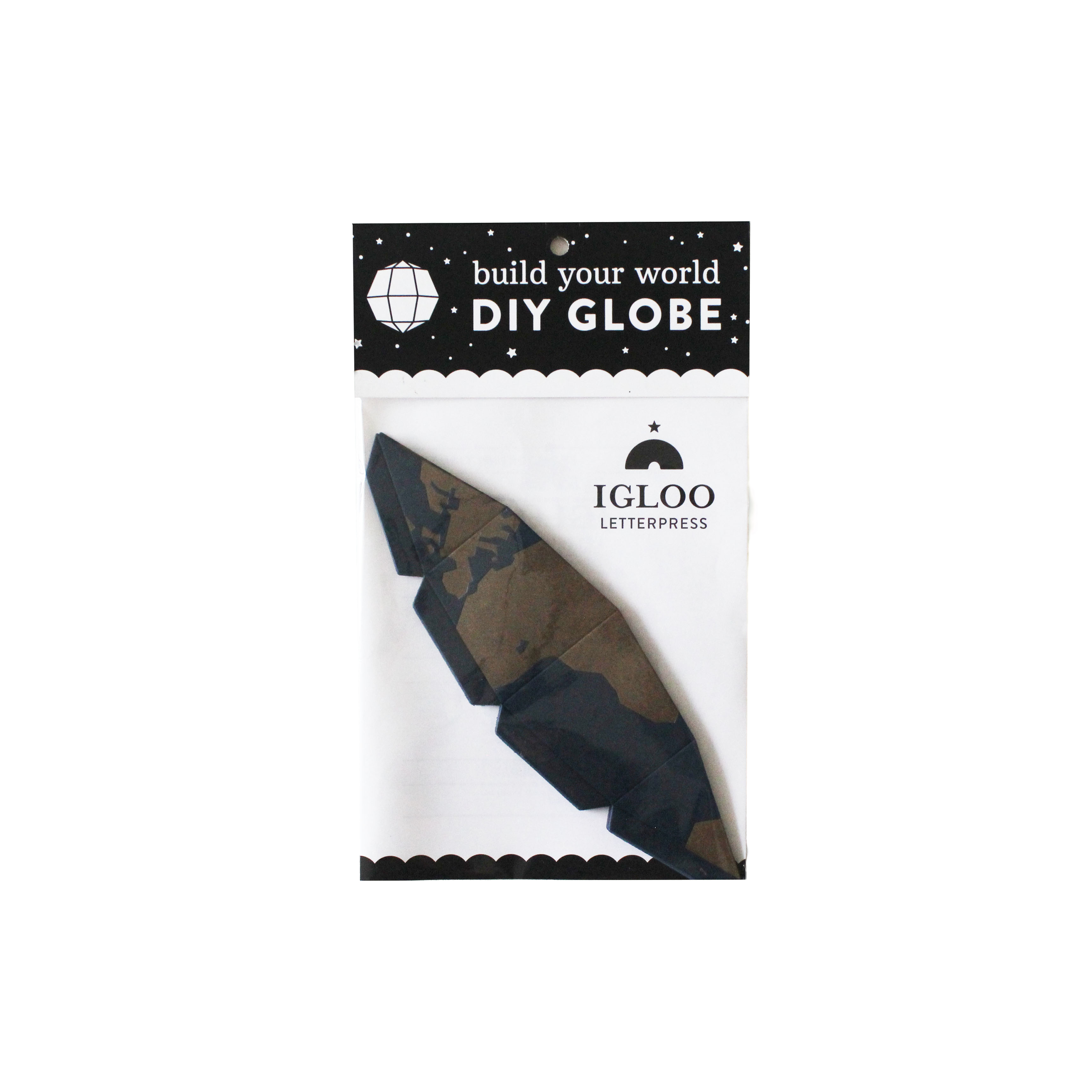 DIY Letterpress Globe Kit - Small