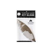 DIY Letterpress Globe Kit - Small