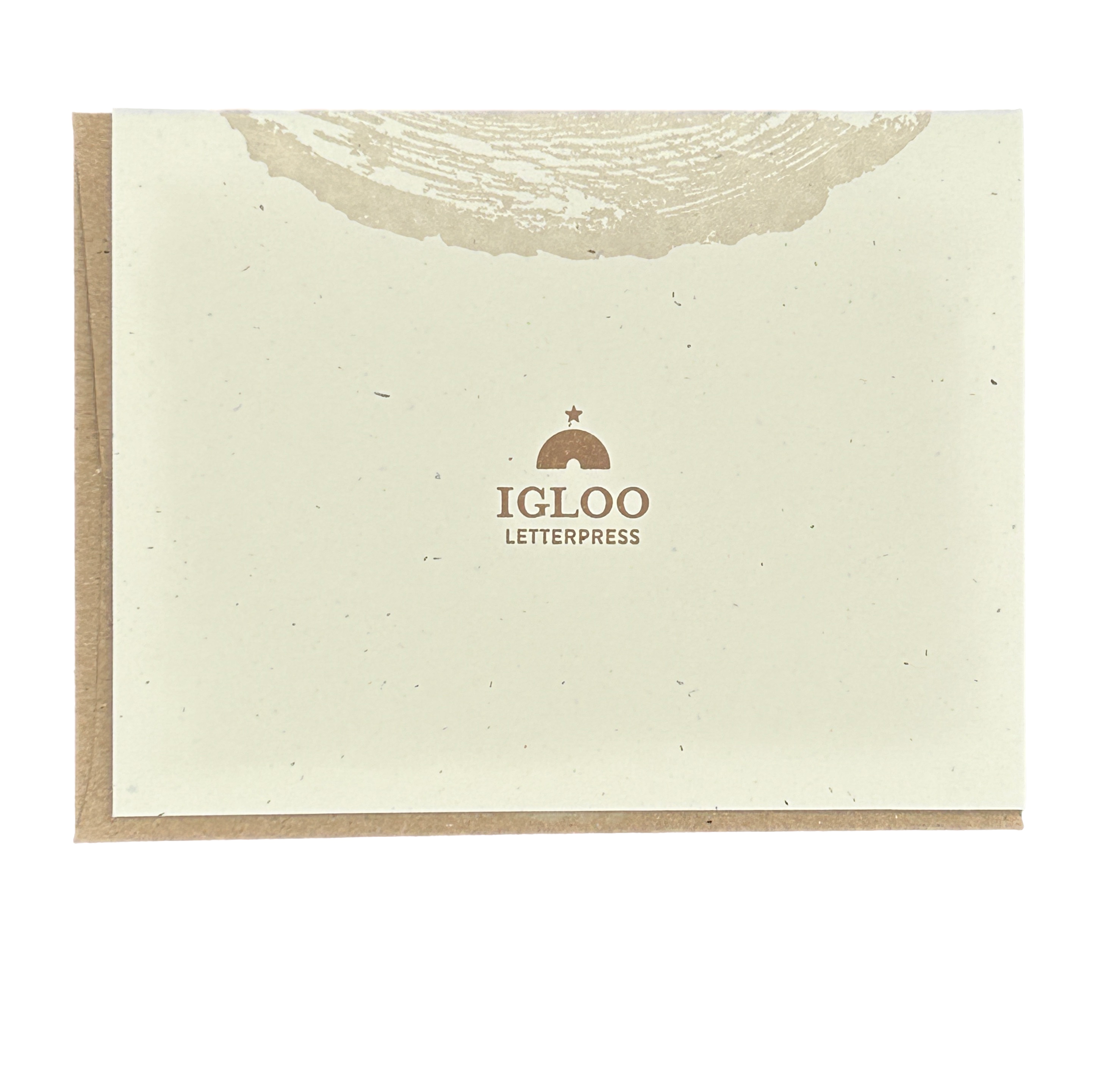 Happy Birthday Woodgrain Letterpress Card