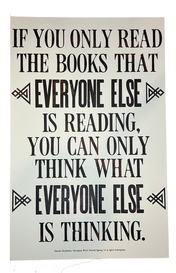 Harumi Murakami Letterpress Broadside "Only Read"