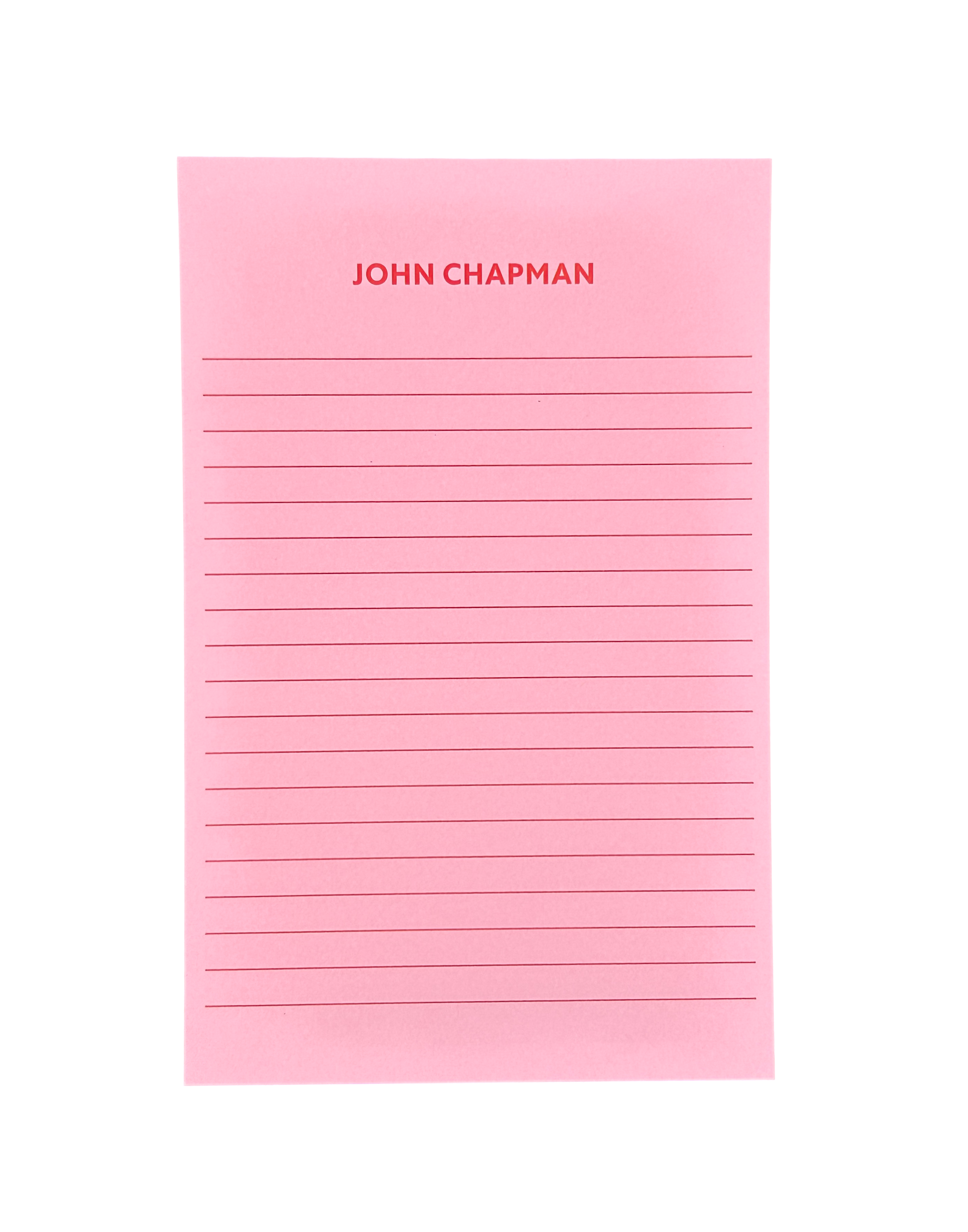 Lined Personalized Notepad
