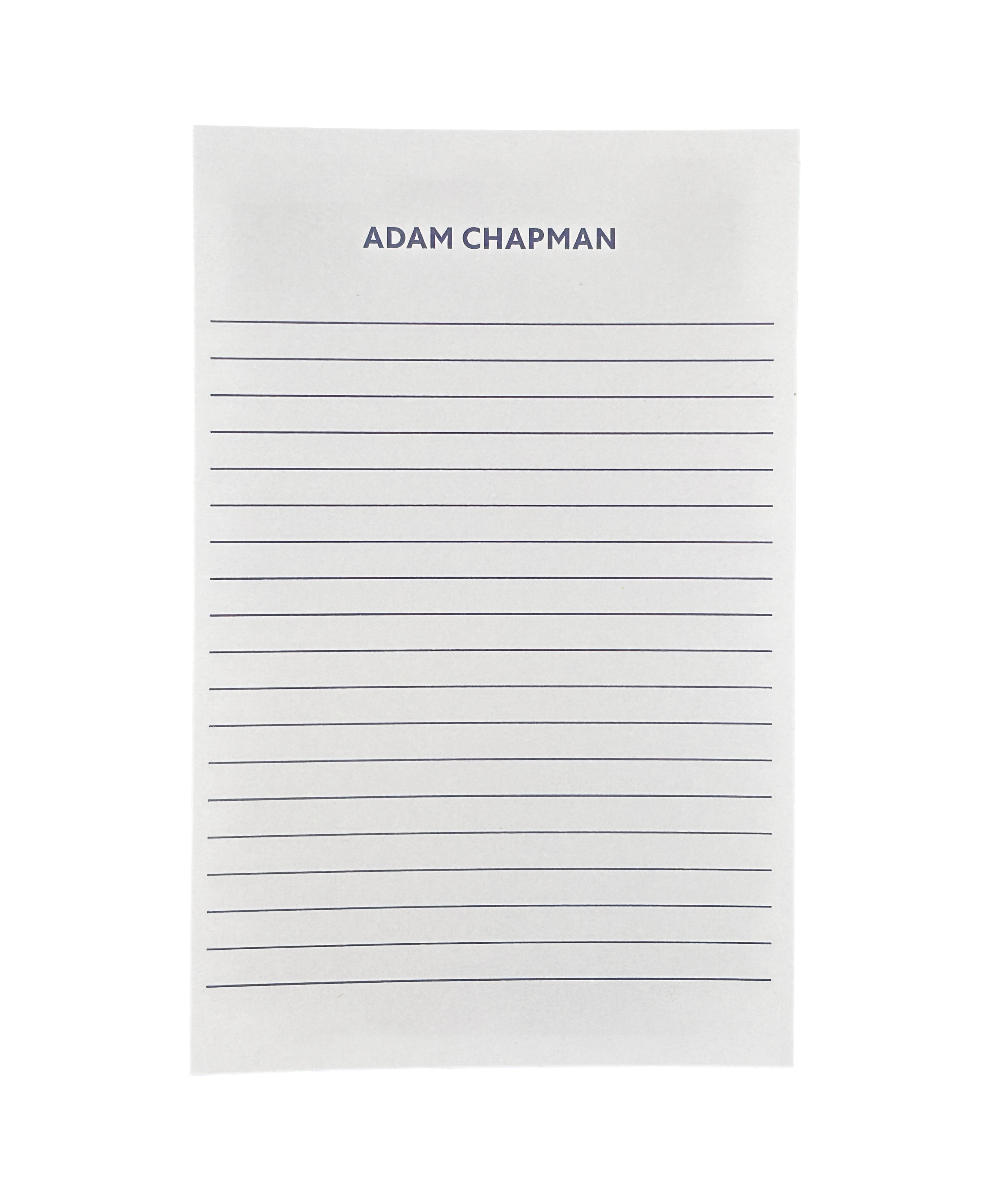 Lined Personalized Notepad