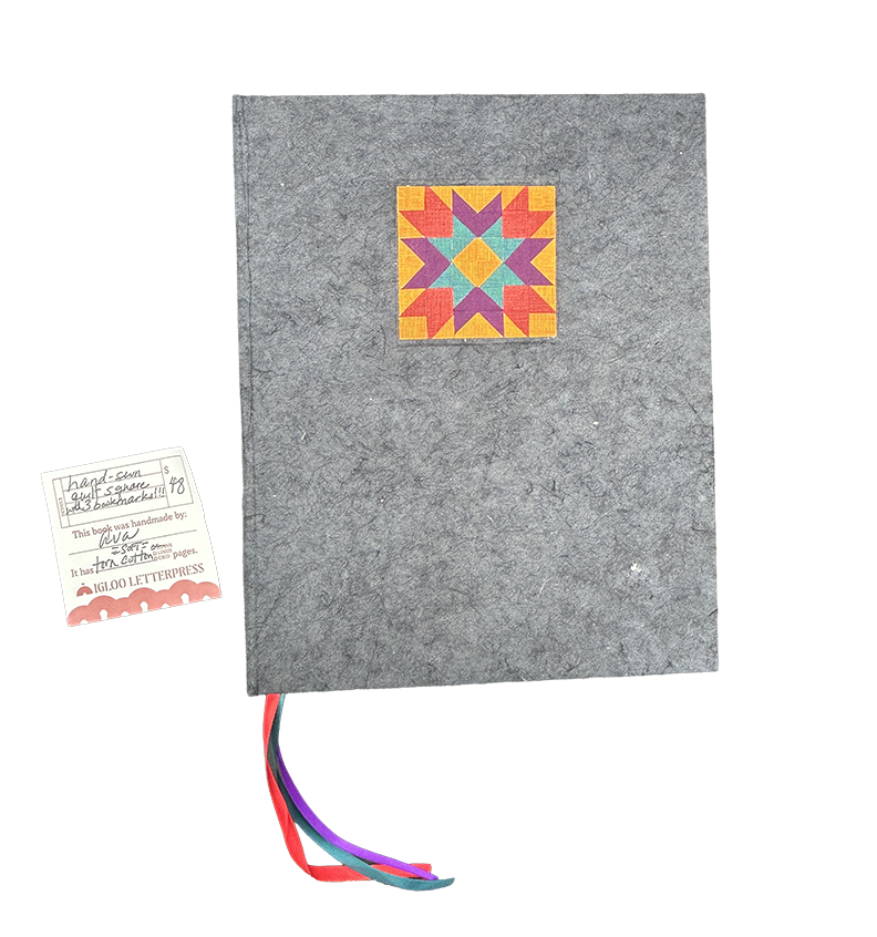 Quilt Square Journal - Handmade