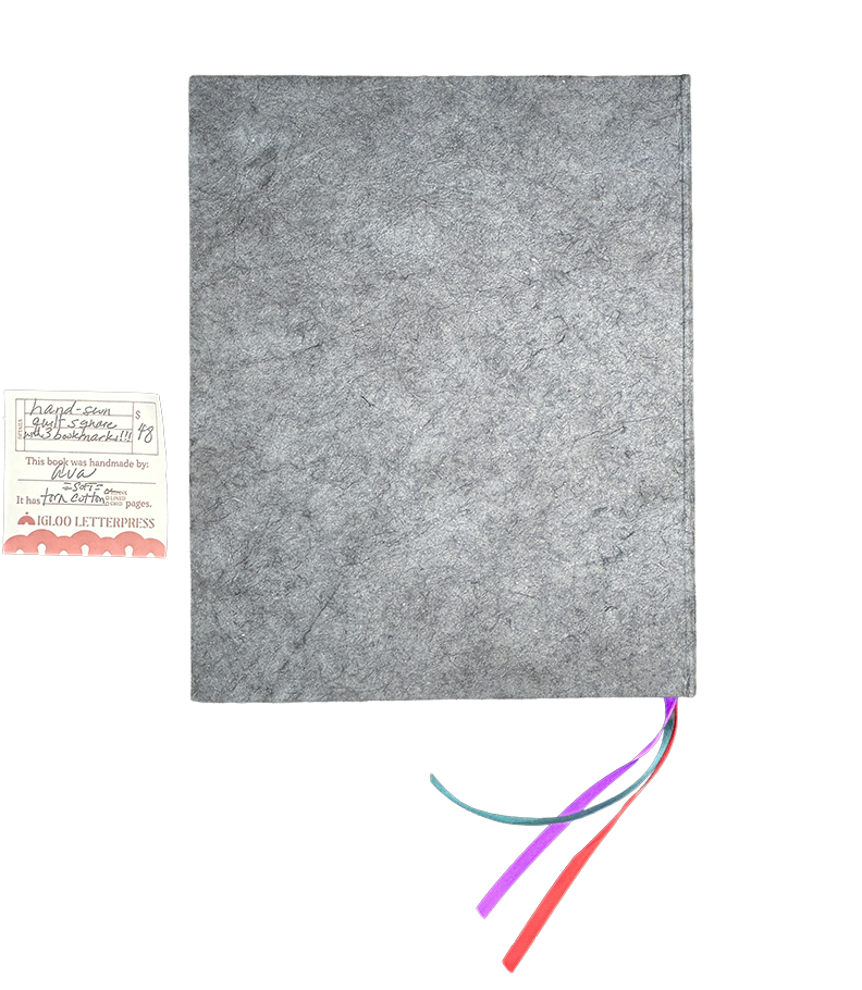 Quilt Square Journal - Handmade