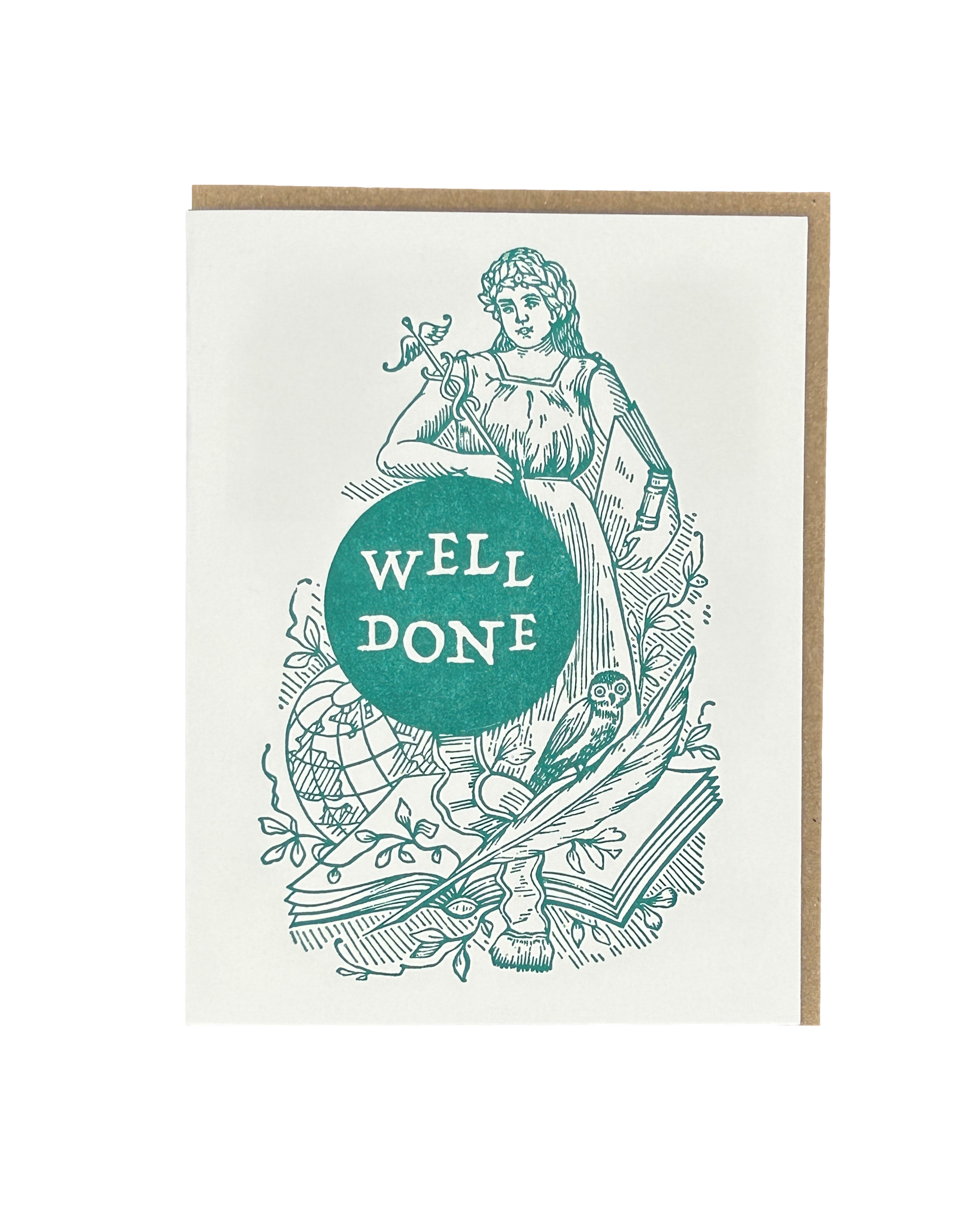 Well Done Letterpress Card
