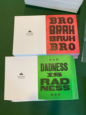 Dadness is Radness Letterpress Card