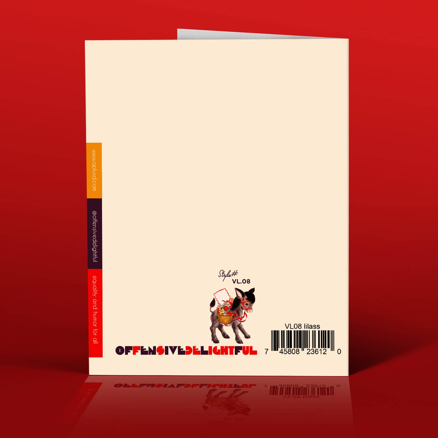 offensivedelightful - A LITTLE ASS! valentine card