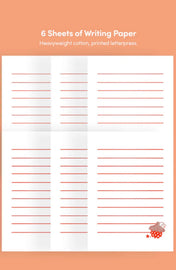 Strawberry Letter Writing Kit