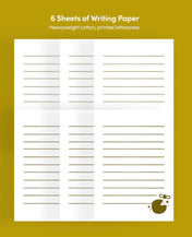 Froggy Letter Writing Kit