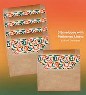 Rainbow Worm Letter Writing Kit