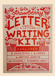 Strawberry Letter Writing Kit