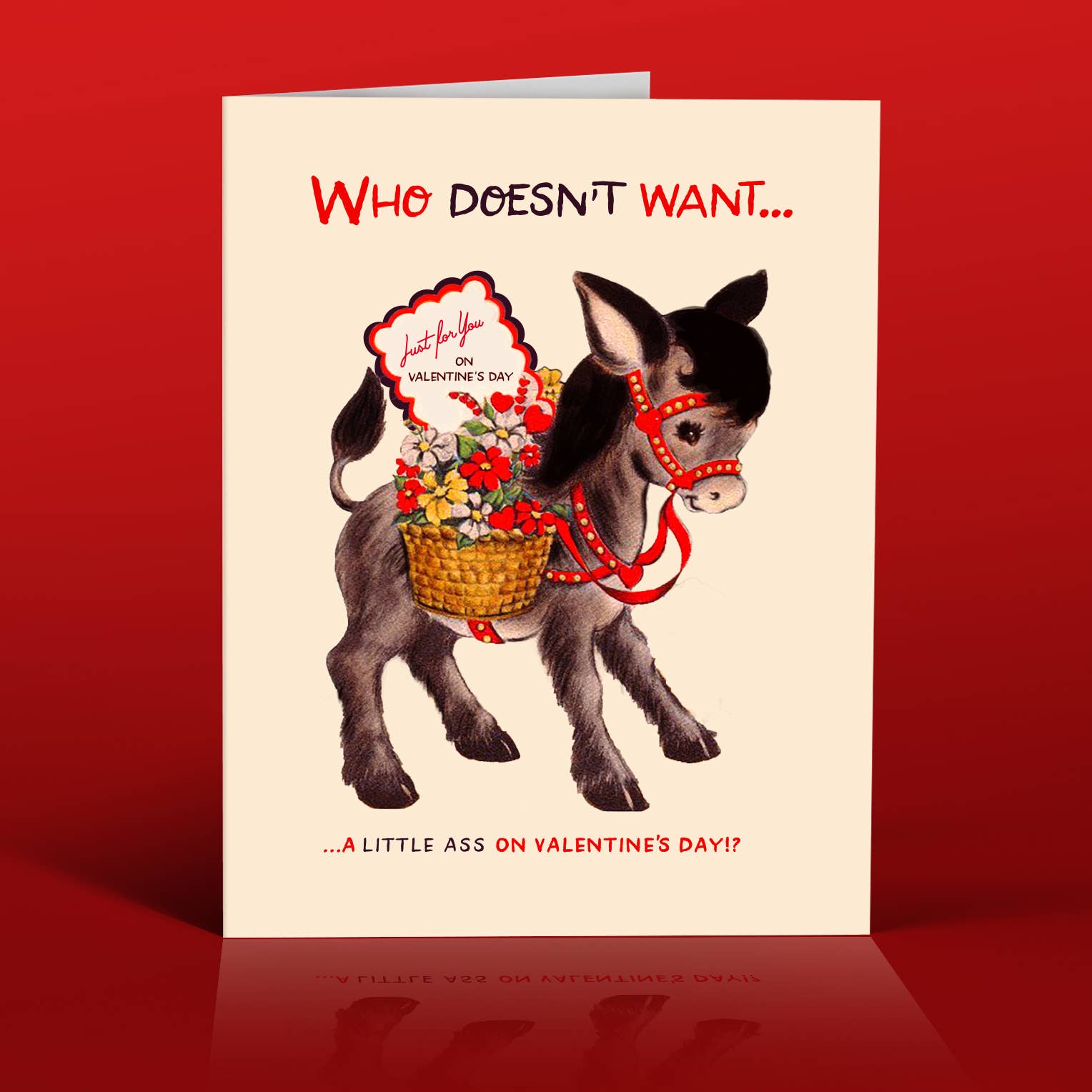 offensivedelightful - A LITTLE ASS! valentine card