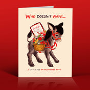 offensivedelightful - A LITTLE ASS! valentine card