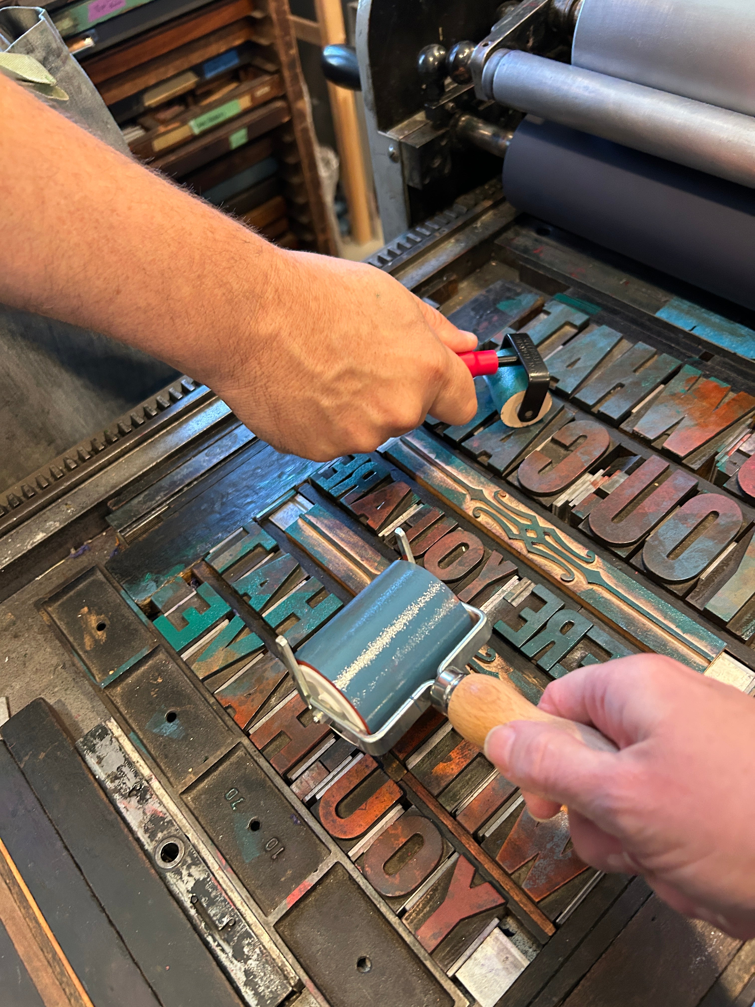 Do What You Can Letterpress Print