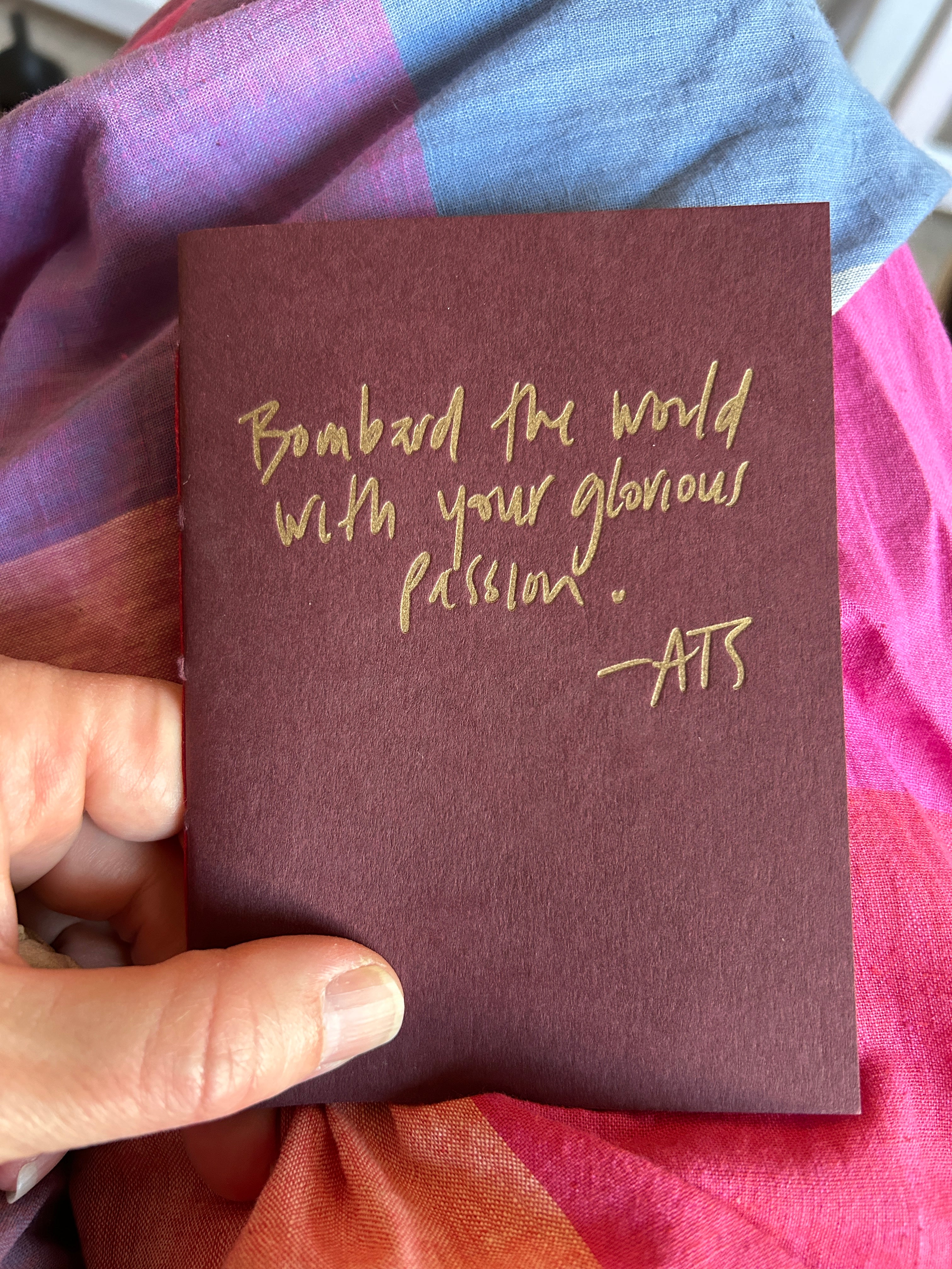 “Bombard the World” Journal set with Amy Turn Sharp