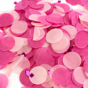Portofino International Trading, USA - Tissue and Foil Confetti Mix - Pink: Pink