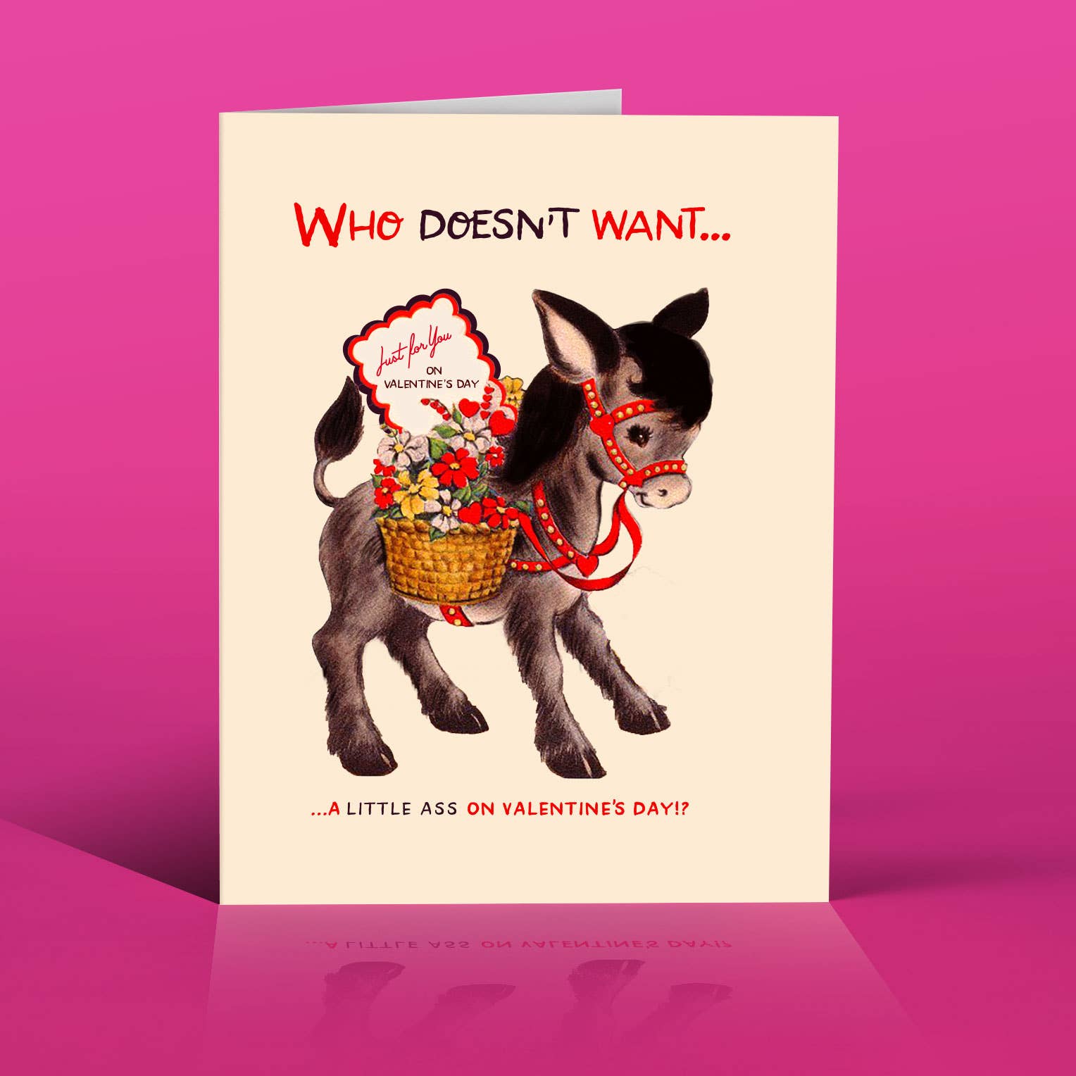 offensivedelightful - A LITTLE ASS! valentine card