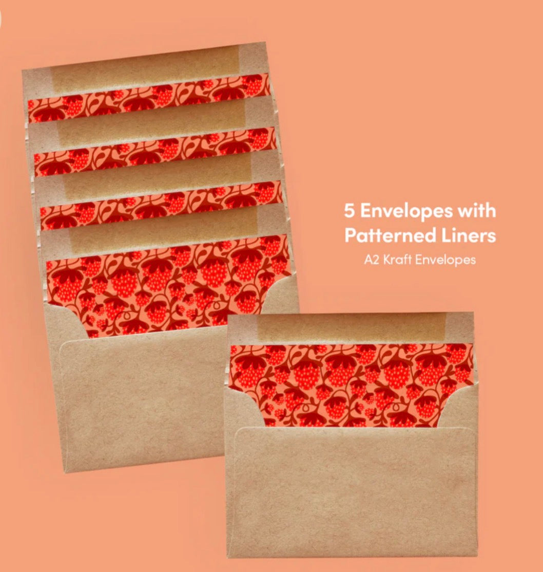 Strawberry Letter Writing Kit