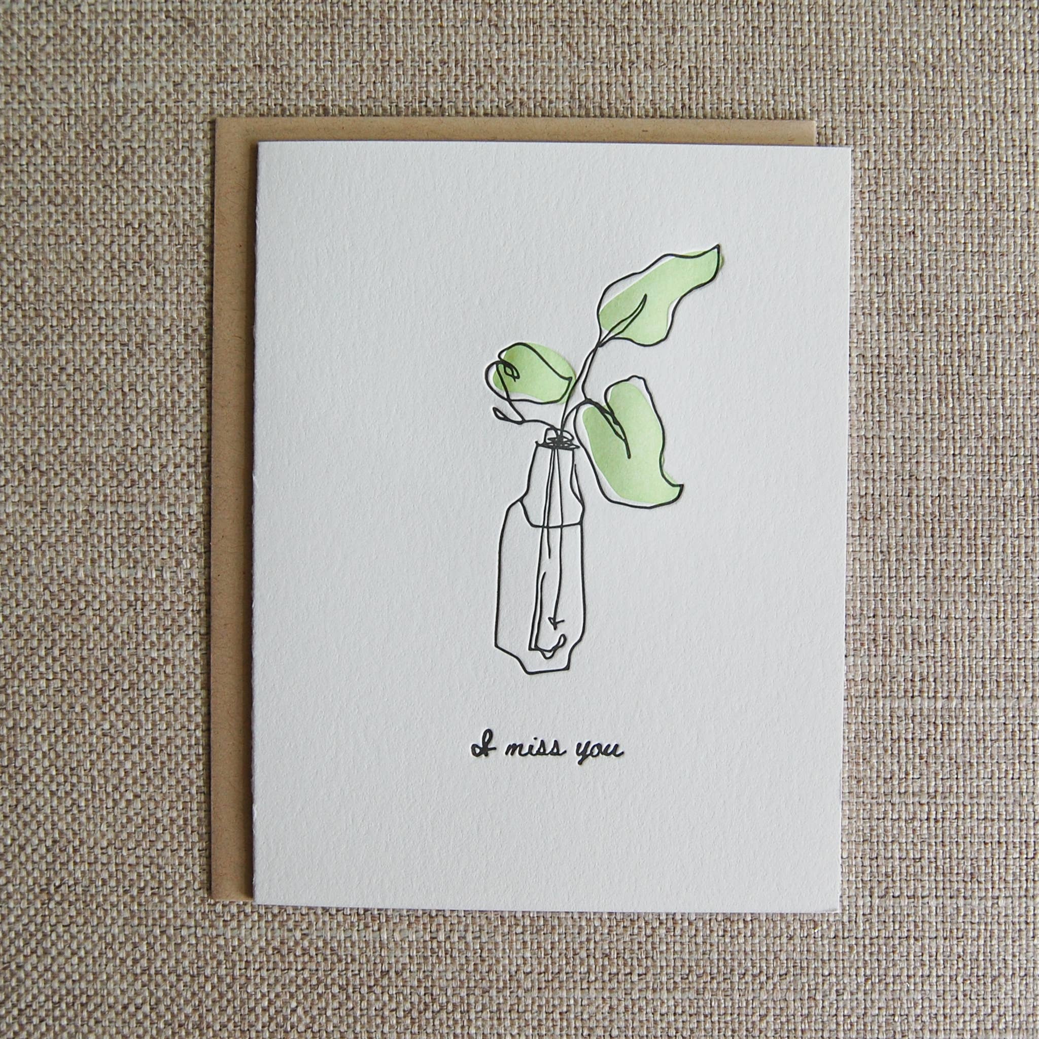 Pistachio Press - Line Miss You