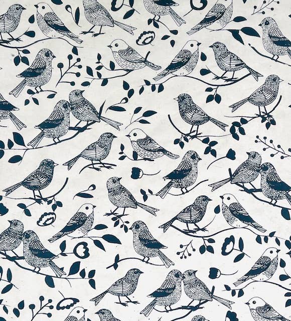 Giftsland - 20x30 Bird, black on light brown