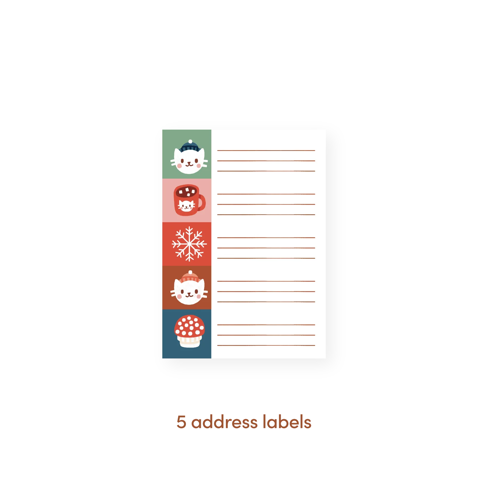 Winter Kitty Letter Writing Kit