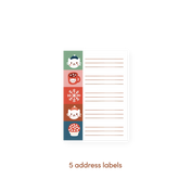 Winter Kitty Letter Writing Kit