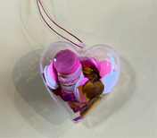 Heart Ornament Acrylic Box