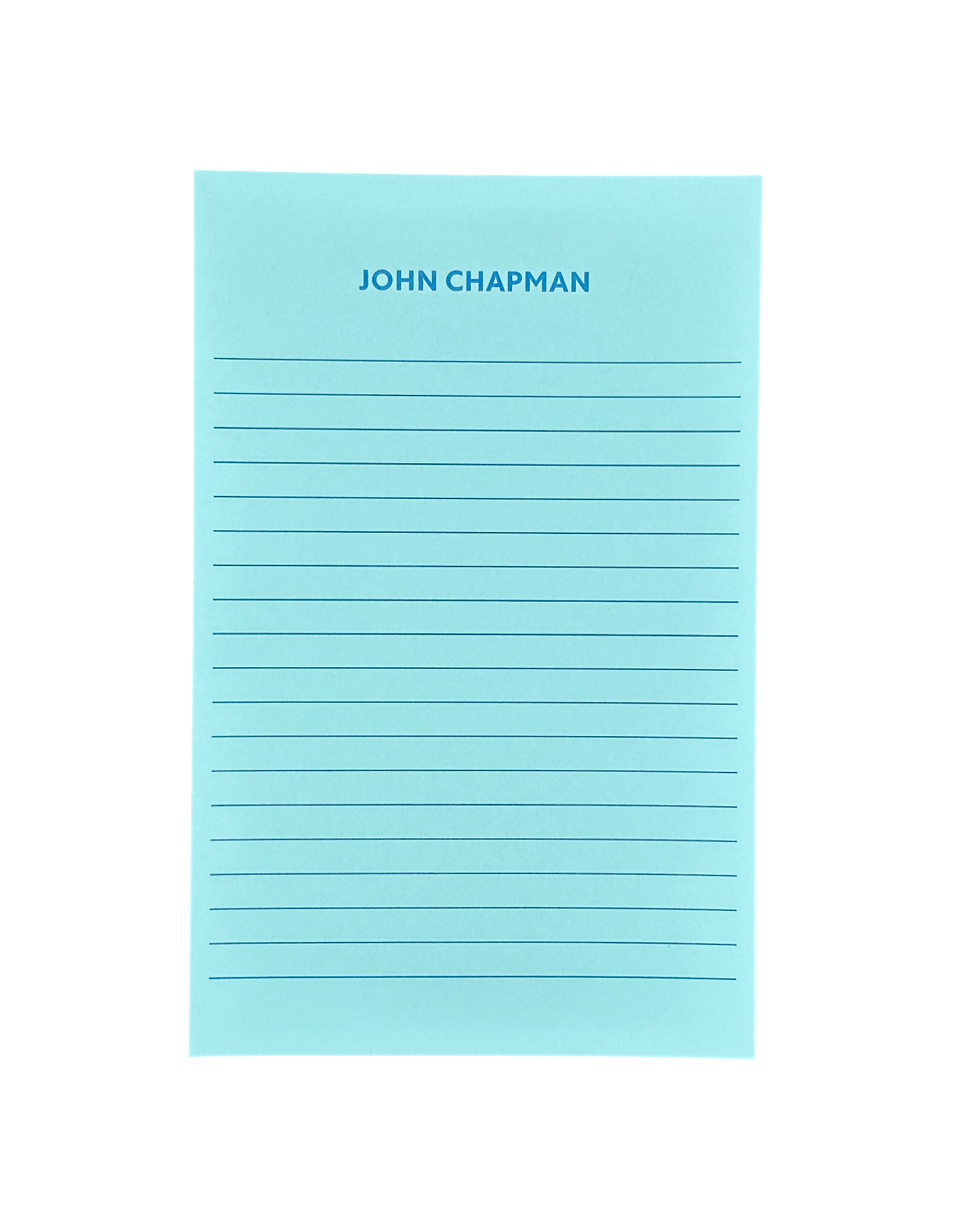 Personalized Lined Paper