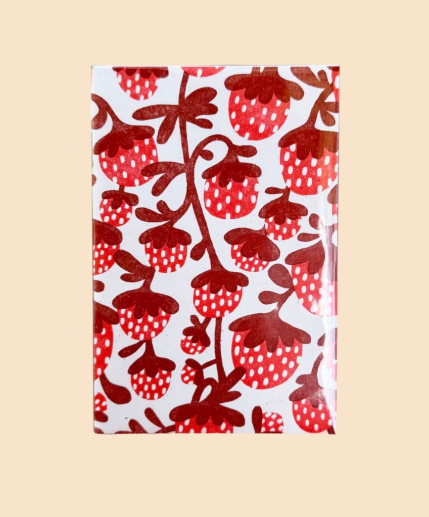 Strawberry Vine Pocket Notebook