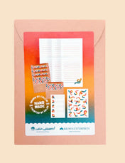 Rainbow Worm Letter Writing Kit
