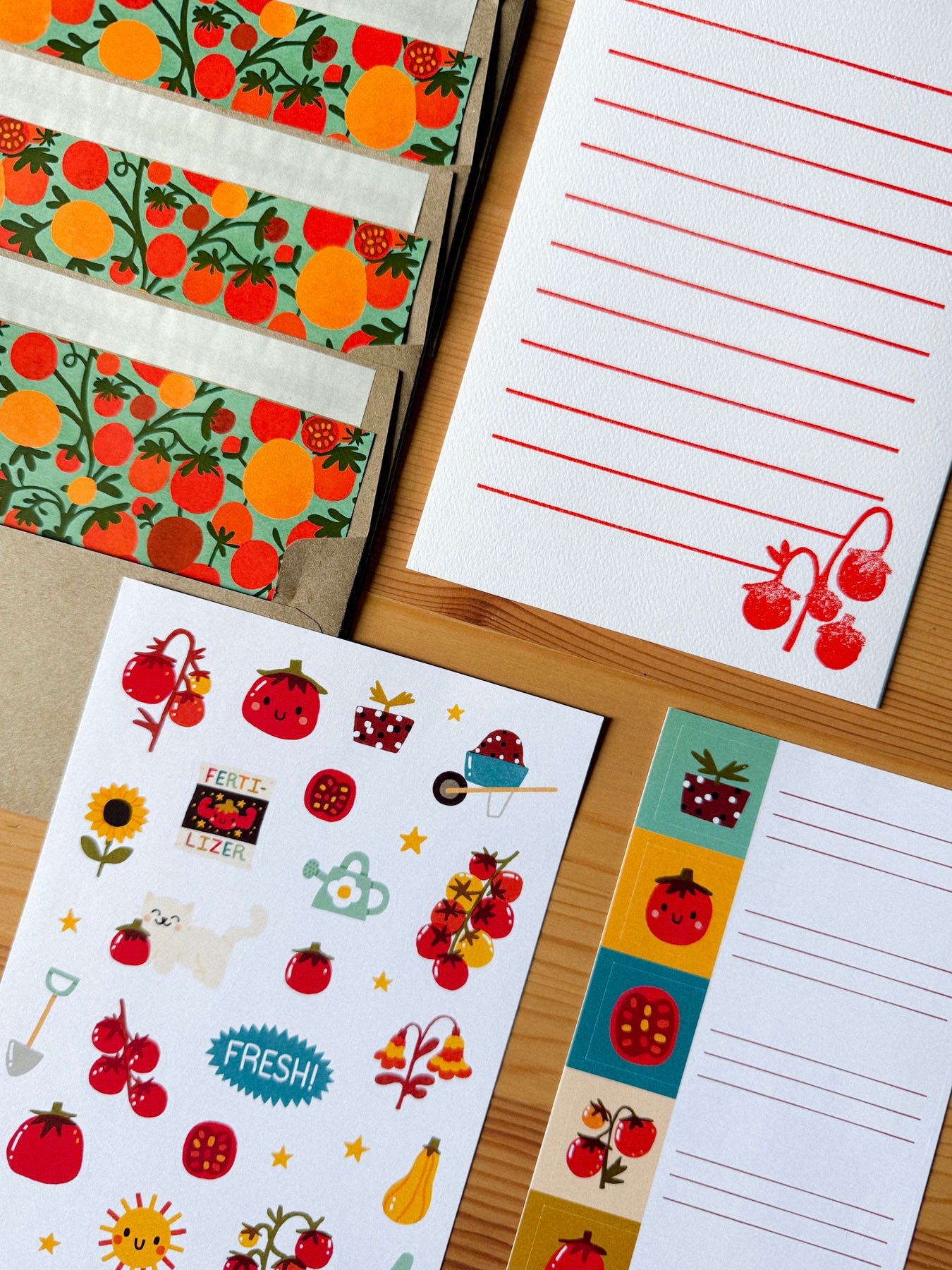 Tomato Letter Writing Kit