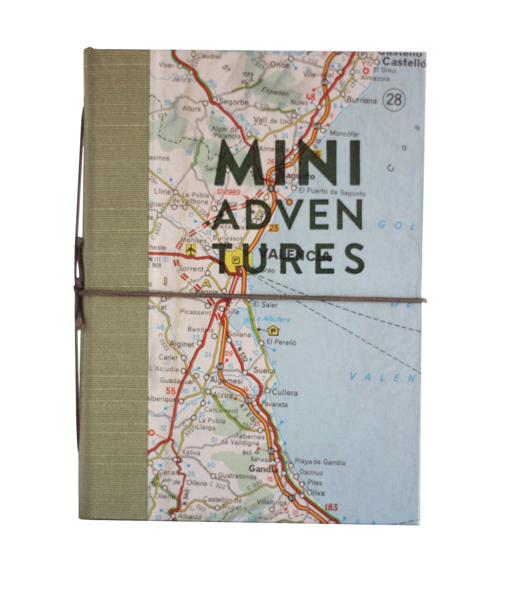 Mini Adventure Journal with Letterpress Cover