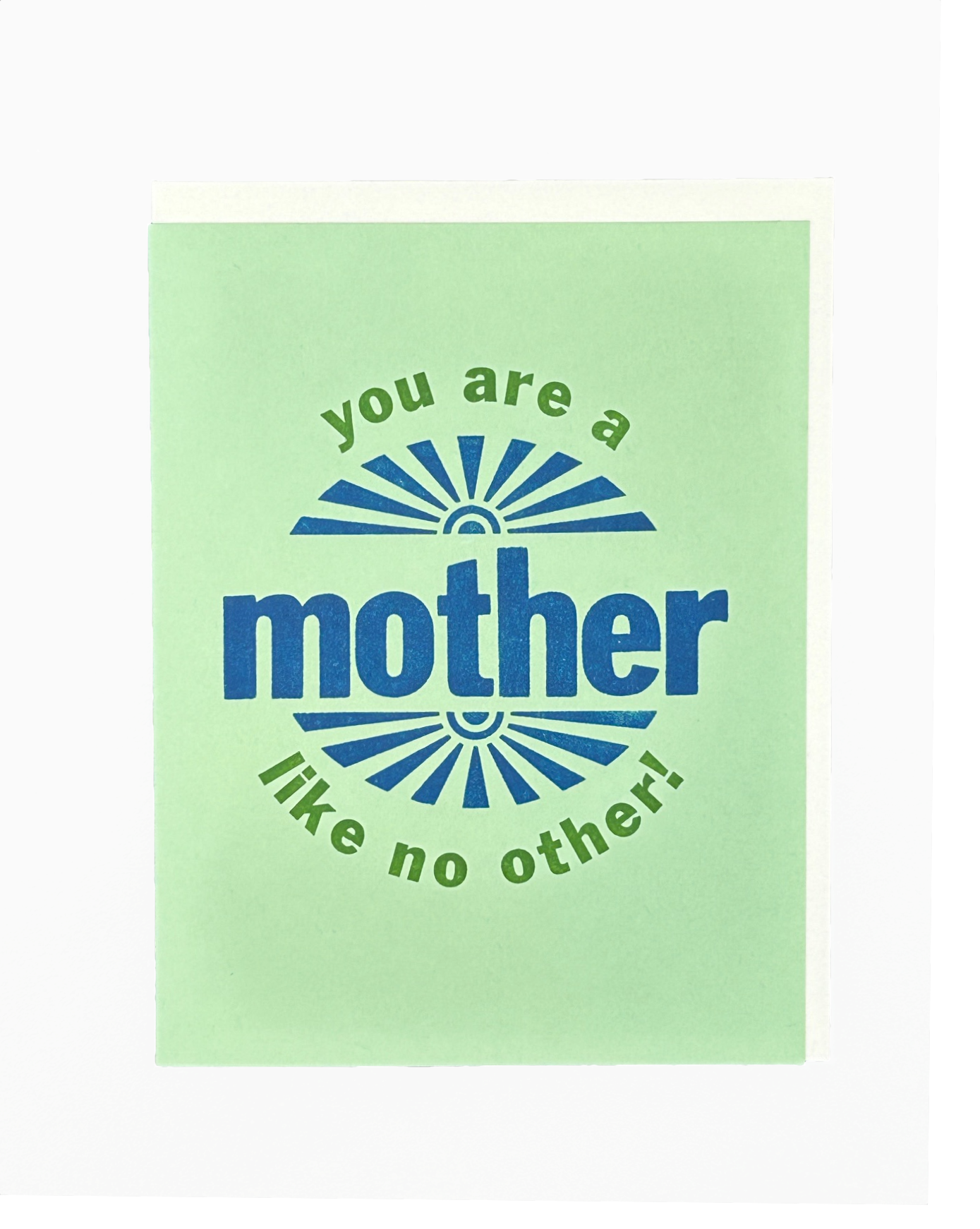 Mother Like No Other Letterpress Card