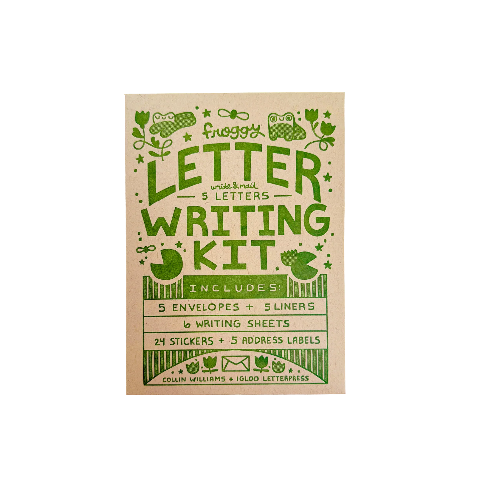 Froggy Letter Writing Kit