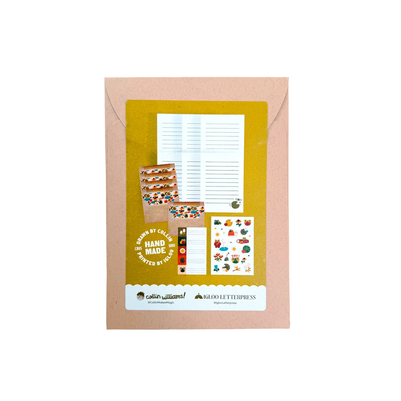 Froggy Letter Writing Kit