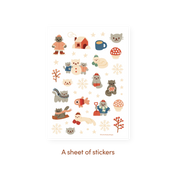 Winter Kitty Letter Writing Kit