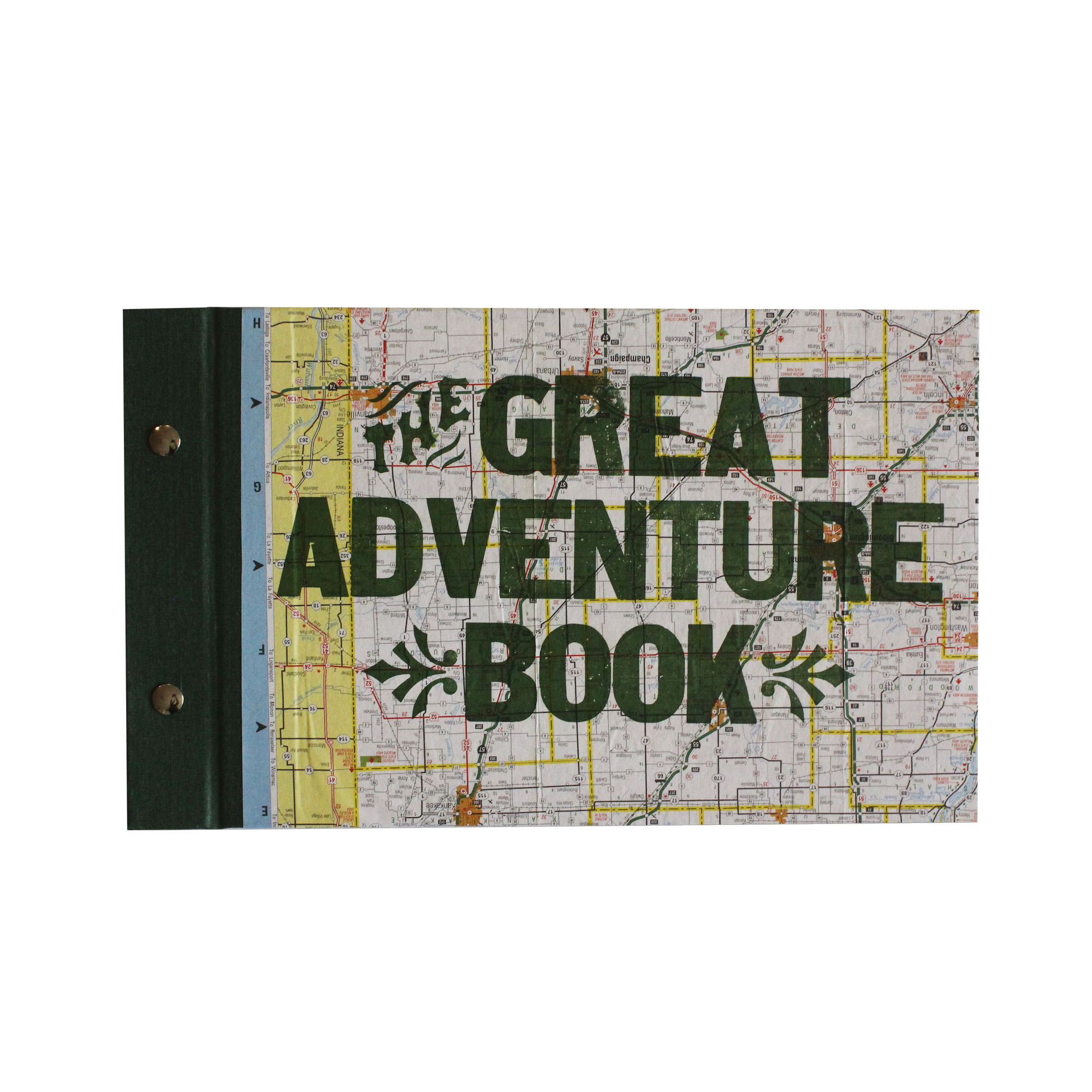 The Great Adventure Book with Letterpress Cover