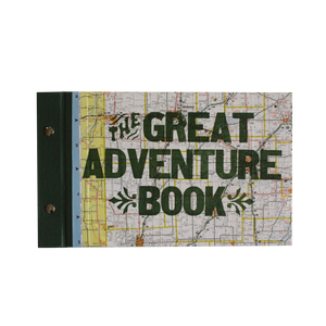 The Great Adventure Book with Letterpress Cover