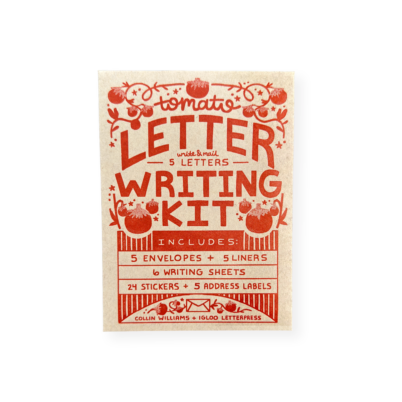 Tomato Letter Writing Kit