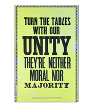 L7 Unity Letterpress Poster