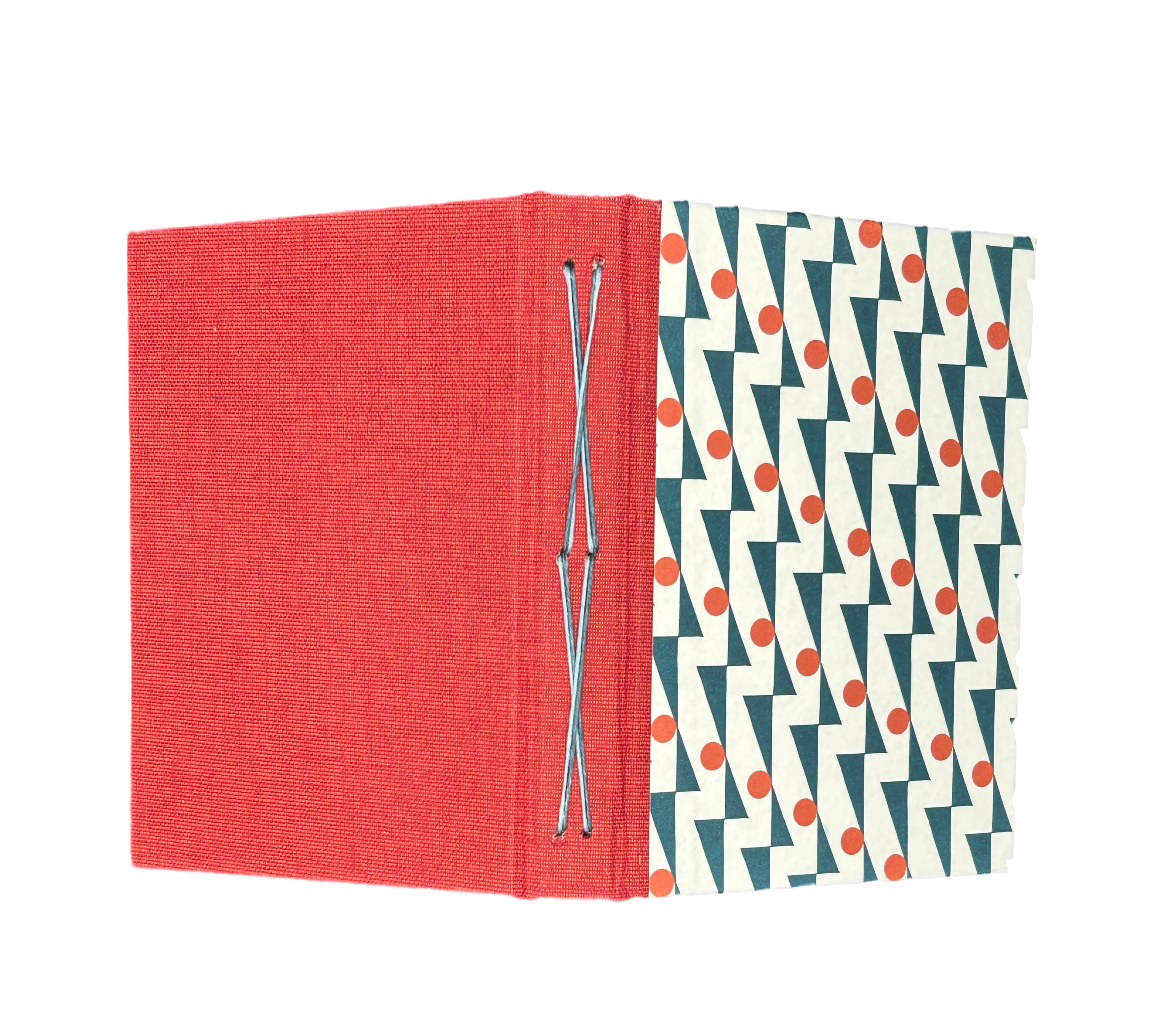 Hand Sewn Decorative Paper Hard Cover Journal