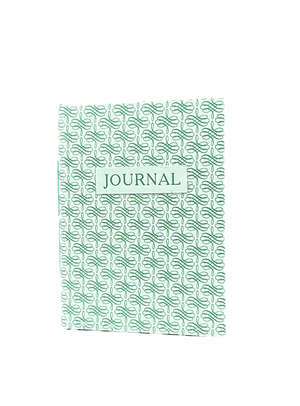 Blue and Green Handmade Hard Cover Journal