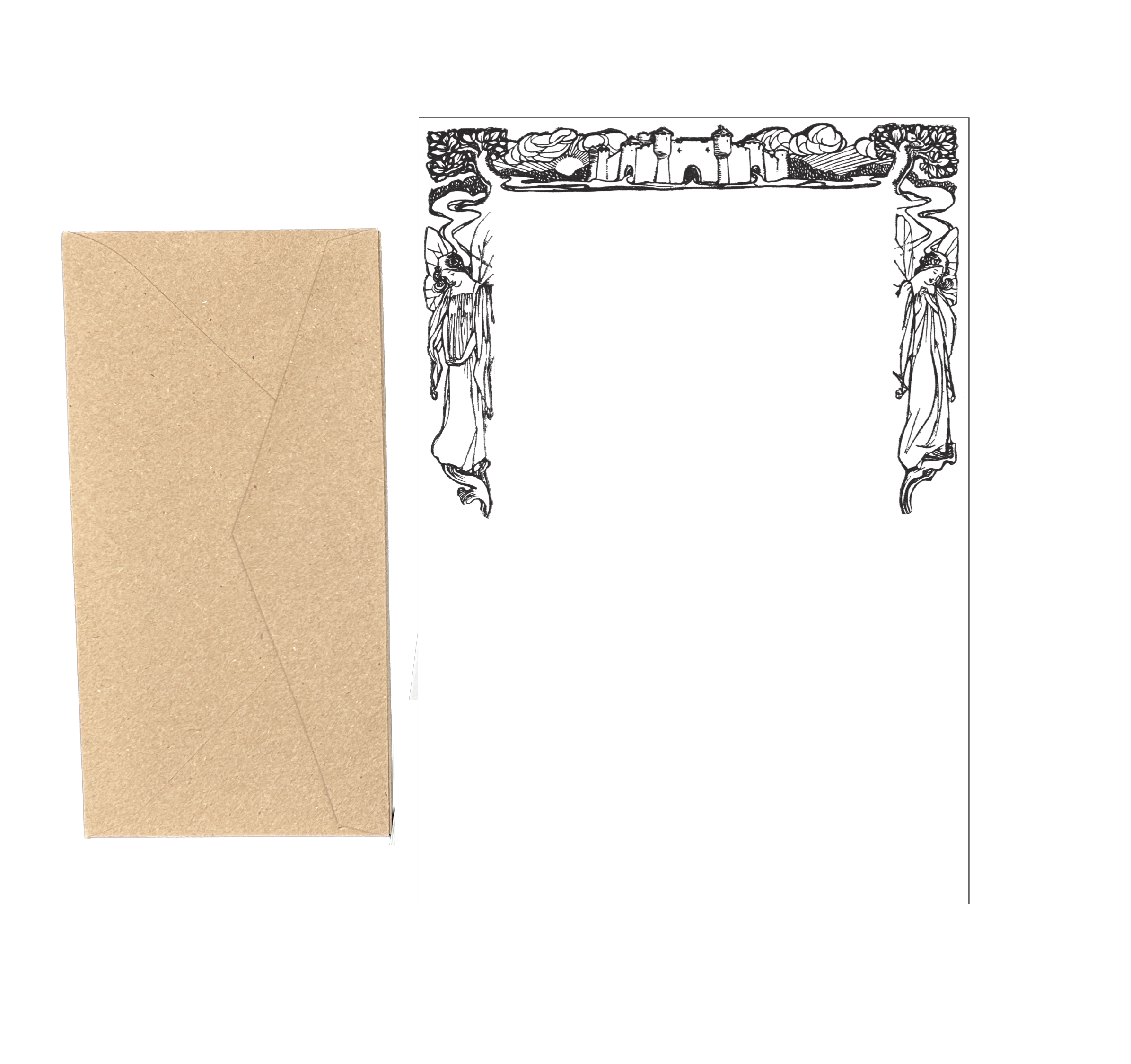 Castle Letter Writing Set