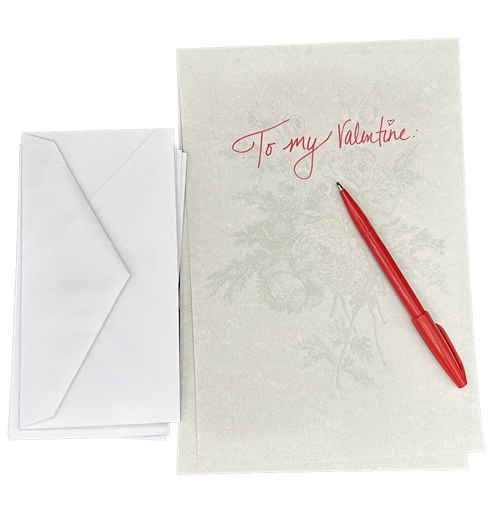 Floral Letter Writing Set